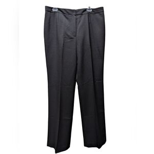 Black Label Evan-Picone Suit Pants NWOT Black Straight Fit 12